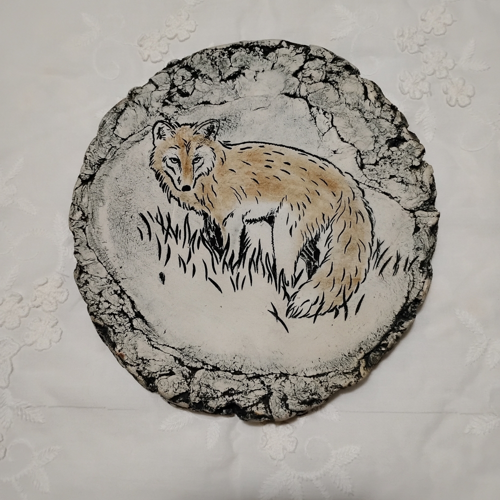 Rustic Fox Wall Art Decor